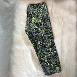 Calvin Klein Performance Printed Cropped Leggings